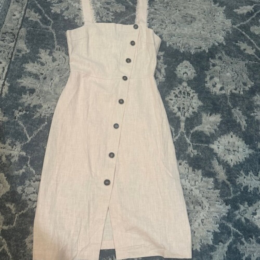 Bohme Tank Button Down Midi Dress